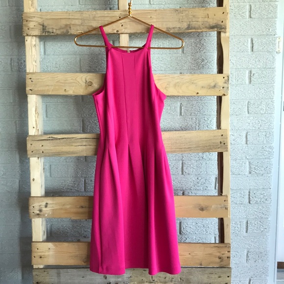 calvin klein hibiscus dress